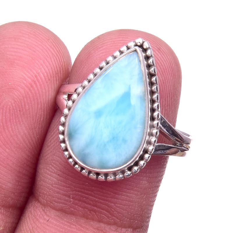 Кольцо из стерлингового серебра 925 пробы с драгоценным камнем Natural Republic Larimar S.9 k3B94
Кольцо из стерлингового серебра 925 пробы с драгоценным камнем Natural Republic Larimar S.9 k3B94