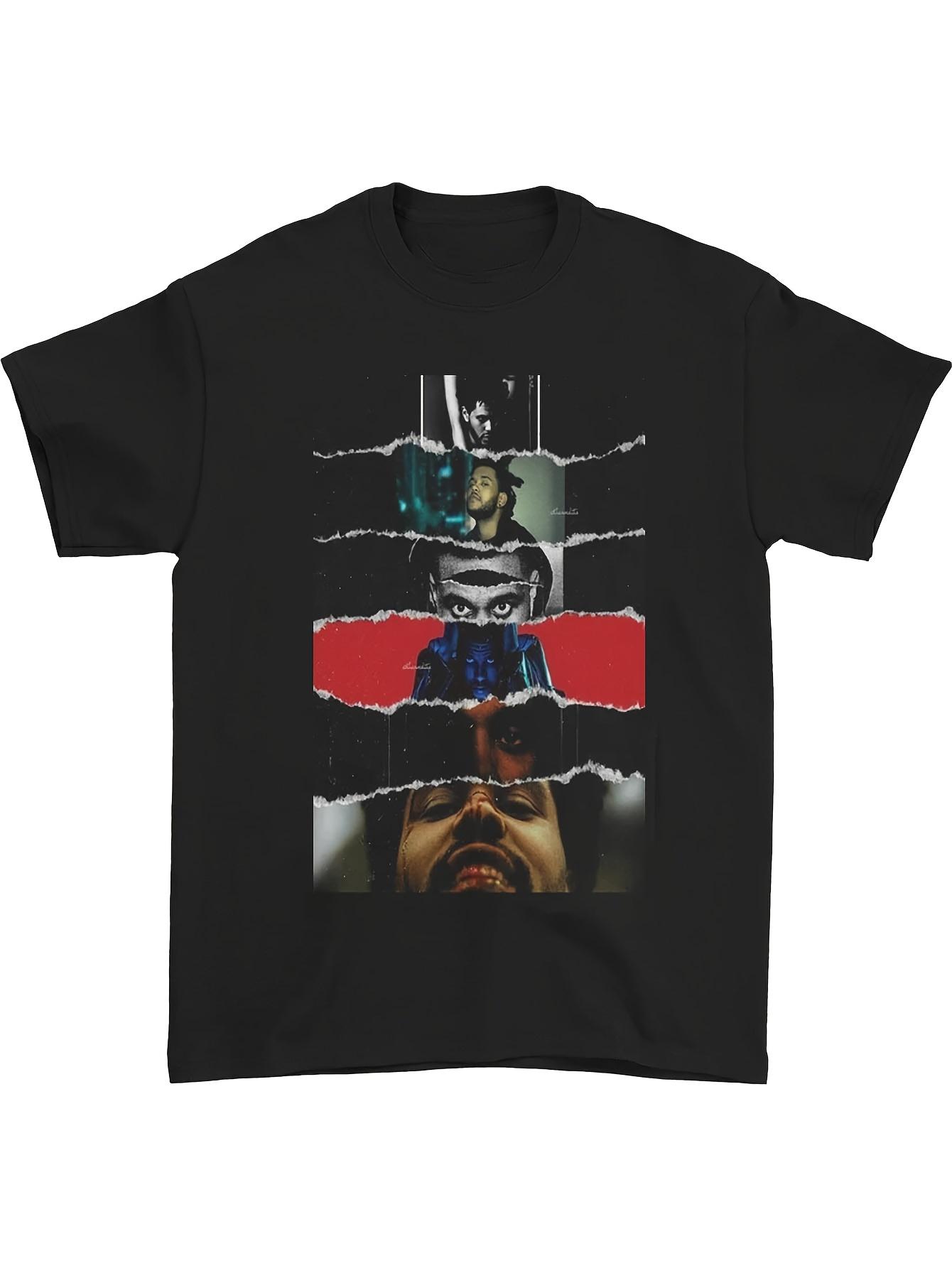 Mens Tshirt Black with iconic expression and Abel Tesfaye signature Casual Tshirt Pure cotton allseason couple Tshirt S
Mens Tshirt Black with iconic expression and Abel Tesfaye signature Casual Tshirt Pure cotton allseason couple Tshirt S