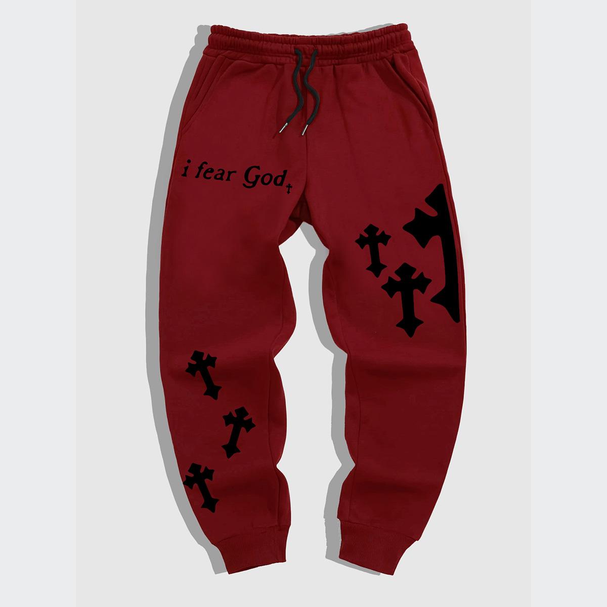 Men s Gothic Style Jogger Pants - Winter Warmth Casual Athletic Track Pants with Elastic Waist & Cuffed Hem, Geometric Gothic Patterns XXL червоний
Men s Gothic Style Jogger Pants - Winter Warmth Casual Athletic Track Pants with Elastic Waist & Cuffed Hem, Geometric Gothic Patterns XXL червоний