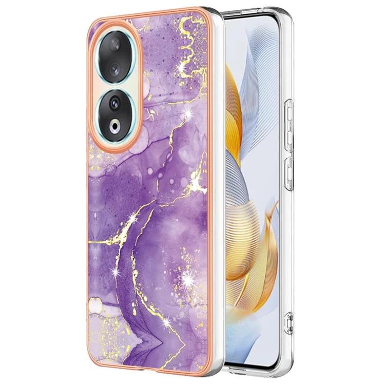 YB IMD Series-2 для Honor 90 с мраморным узором IMD чехол для телефона с гальваническим покрытием и защитой от падения из ТПУ
YB IMD Series-2 для Honor 90 с мраморным узором IMD чехол для телефона с гальваническим покрытием и защитой от падения из ТПУ