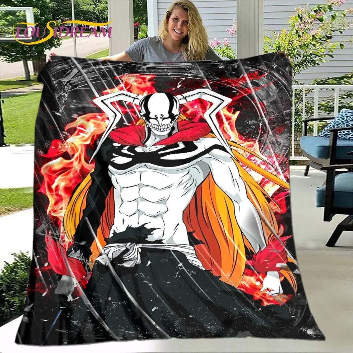 Bleach Anime Cartoon Plush Flannel Throw Blanket for Living Room Bedroom Bed Sofa Picnic Cover Kids Soft Cozy Warm 40x50in
Bleach Anime Cartoon Plush Flannel Throw Blanket for Living Room Bedroom Bed Sofa Picnic Cover Kids Soft Cozy Warm 40x50in