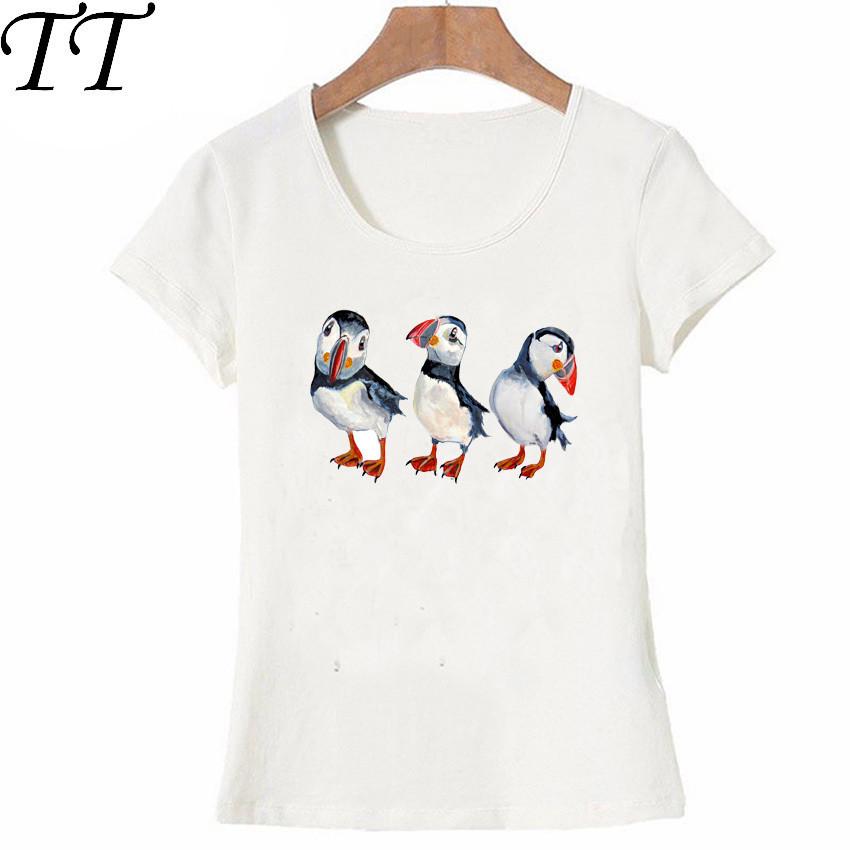 2024 New Summer Cute Puffin Design WomenTShirt Cool Rhinoceros Auklet print T Shirt hipster ladies Tops high quality casual Tee 4XL
2024 New Summer Cute Puffin Design WomenTShirt Cool Rhinoceros Auklet print T Shirt hipster ladies Tops high quality casual Tee 4XL