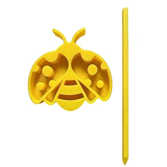 Bee Drinking Fountain Stable Support Stick Smooth Surface Corrosion Resistant Feeder for Garden Bees And Insects S
Bee Drinking Fountain Stable Support Stick Smooth Surface Corrosion Resistant Feeder for Garden Bees And Insects S