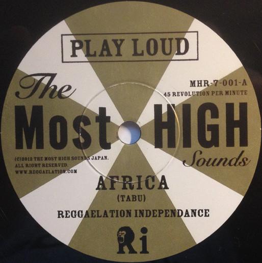 7inch Record REGGAELATION INDEPENDANCE - Africa MHR7001 The Most High S 2012 Japan Reggae, Ska & Dub Used
7inch Record REGGAELATION INDEPENDANCE - Africa MHR7001 The Most High S 2012 Japan Reggae, Ska & Dub Used