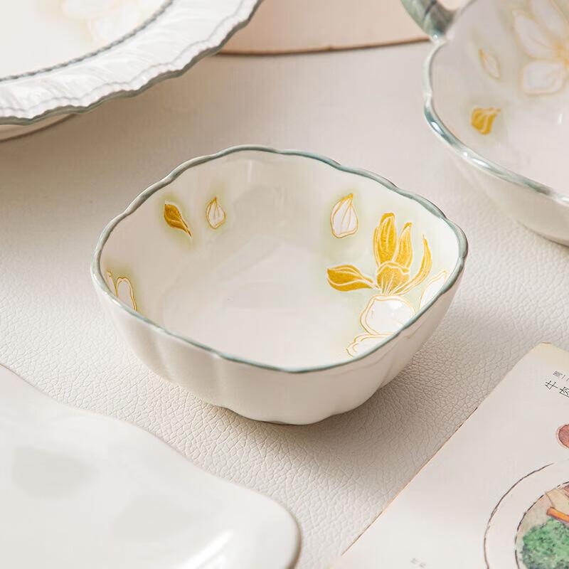 Golden Leaf Ceramic Sauce Dish Set
Golden Leaf Ceramic Sauce Dish Set