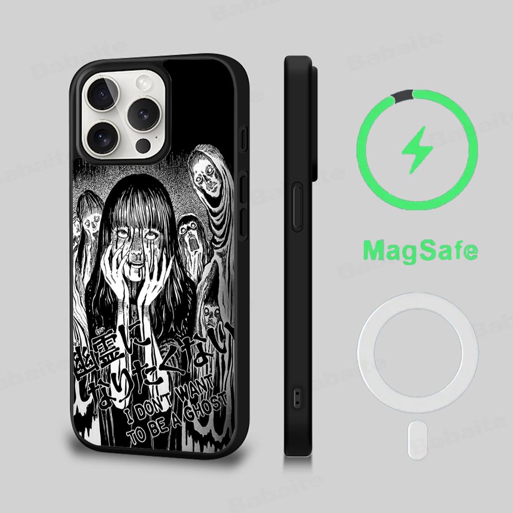 T-Tomie Phone Case Magesafe Magnetic Wireless Charge Case For iPhone 16 11 12 13 14 15 Pro Max Plus Mini iPhone 15 Pro
T-Tomie Phone Case Magesafe Magnetic Wireless Charge Case For iPhone 16 11 12 13 14 15 Pro Max Plus Mini iPhone 15 Pro
