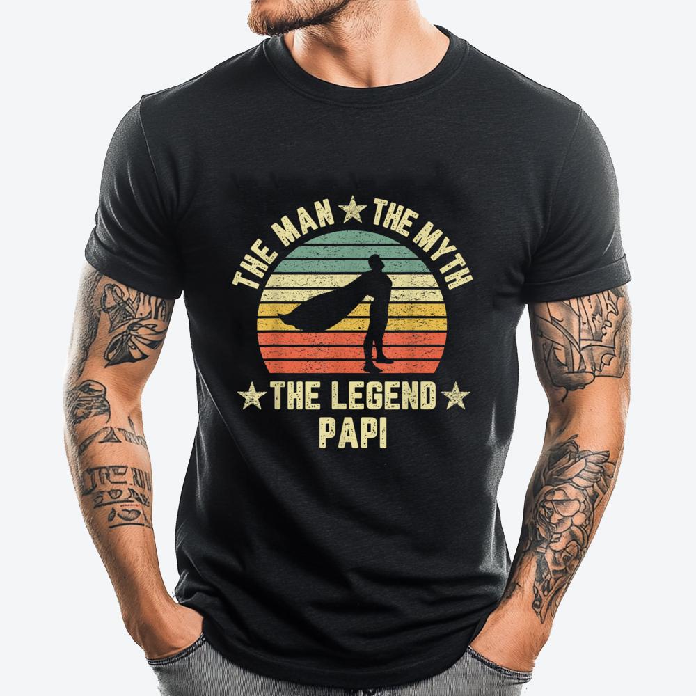 Retro Papi The Man The Myth The Legend Superhero Fashion T Shirt Men Winter Christmas Tshirt Oversized - Men s Summer Cotton... 5XL різнокольоровий
Retro Papi The Man The Myth The Legend Superhero Fashion T Shirt Men Winter Christmas Tshirt Oversized - Men s Summer Cotton... 5XL різнокольоровий