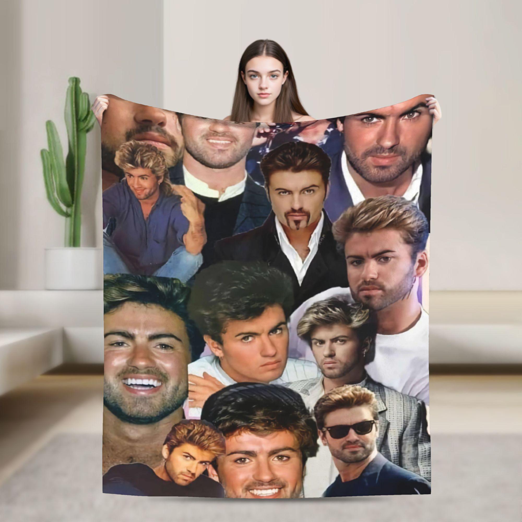 George Michael British Singer Blanket Quality Soft Warm Throw Blanket Winter Girls Boys Couch Chair Sofa Bed Pattern Bedspread 75x100cm (30x40inch)
George Michael British Singer Blanket Quality Soft Warm Throw Blanket Winter Girls Boys Couch Chair Sofa Bed Pattern Bedspread 75x100cm (30x40inch)
