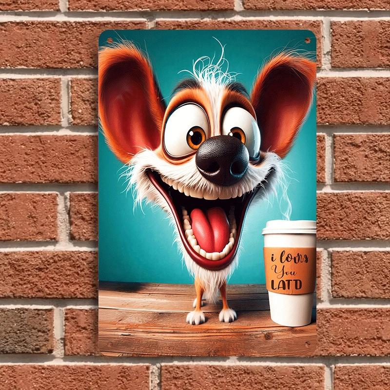 1 piece of cute cartoon dog with big ears and coffee cup tin wall hanging, suitable for home, living room, office, children s ro (as the picture,20x30cm)
1 piece of cute cartoon dog with big ears and coffee cup tin wall hanging, suitable for home, living room, office, children s ro (as the picture,20x30cm)