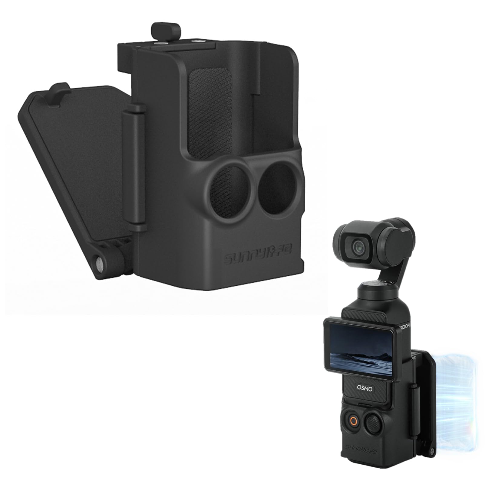 SHEAWA Magnetic Mount for DJI Osmo Pocket 3 Mount Adapter with 6 Powerful Magnets for Magnetic Adsorption and Stability Accessories Built-in чорний
SHEAWA Magnetic Mount for DJI Osmo Pocket 3 Mount Adapter with 6 Powerful Magnets for Magnetic Adsorption and Stability Accessories Built-in чорний