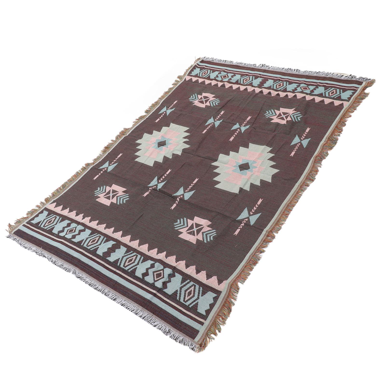 180x130см Скатерть в этническом стиле Плед Ретро Хлопок Многоцелевой Плед для палатки для пикника Пляж