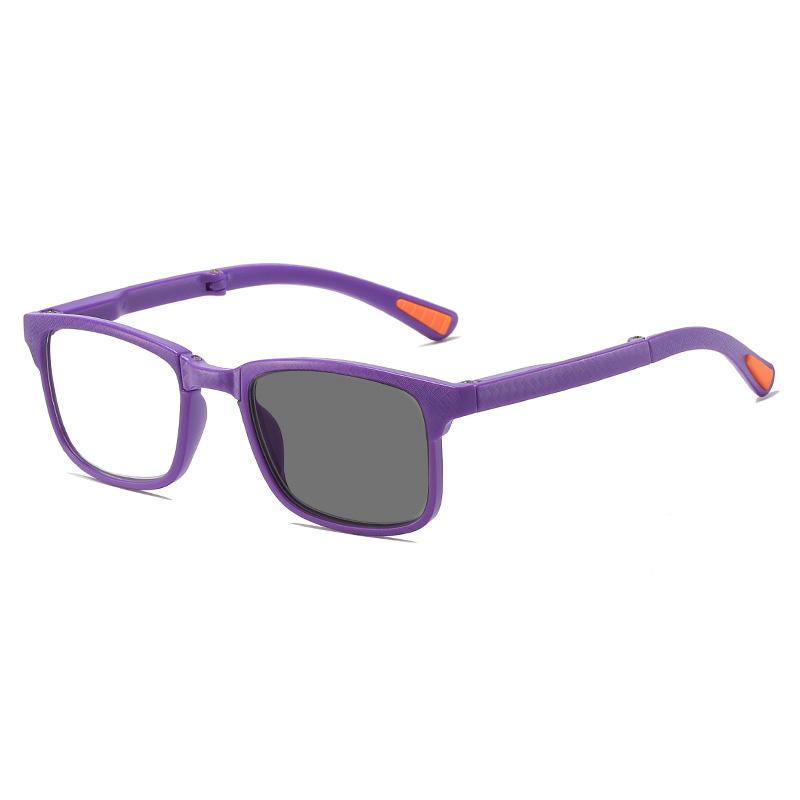 Portable Folding Color Changing Reading Glasses with Cases for Women Men Ultra Light Fashionable Photochromic Presbyopic Glasses +4 фіолетовий
Portable Folding Color Changing Reading Glasses with Cases for Women Men Ultra Light Fashionable Photochromic Presbyopic Glasses +4 фіолетовий