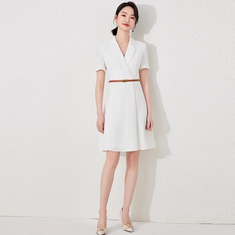 Women s Summer White Short Sleeve Professional Dress Skirt Suit - Slimming OL Workwear Fashion S
Women s Summer White Short Sleeve Professional Dress Skirt Suit - Slimming OL Workwear Fashion S
