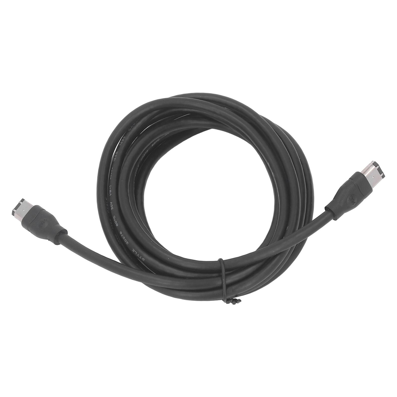 6-контактный кабель Firewire с 6-контактным разъемом, кабель Firewire Plug and Play IEEE1394 для цифровой видеокамеры
6-контактный кабель Firewire с 6-контактным разъемом, кабель Firewire Plug and Play IEEE1394 для цифровой видеокамеры