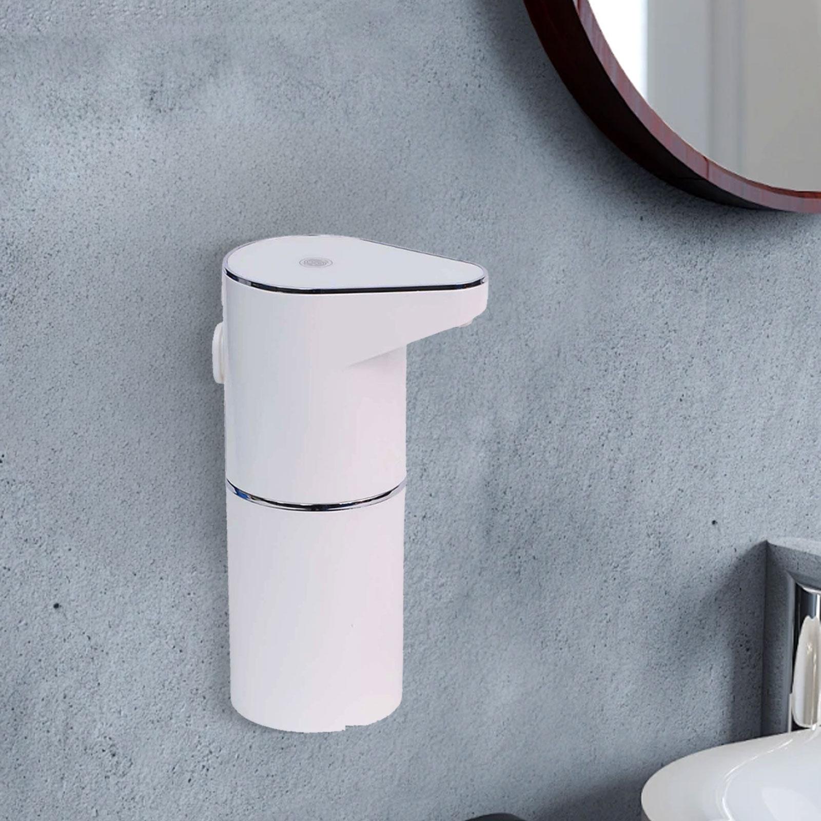 Sleek White Touchless Soap Dispenser USB Rechargeable Adjustable 350ml
Sleek White Touchless Soap Dispenser USB Rechargeable Adjustable 350ml
