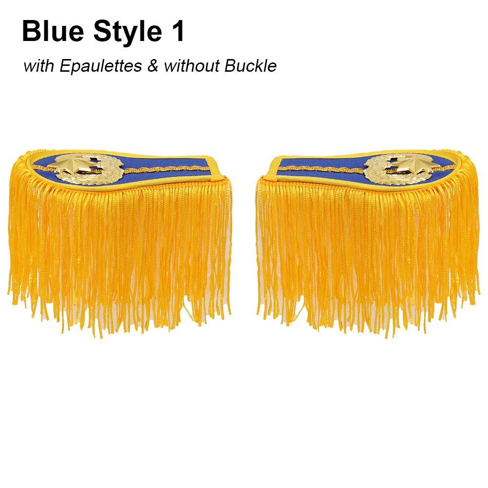 1 пара брошок дошка плечова накладка еполети куртки пальто еполети для барабана валторни гурту Blue Style 1
1 пара брошок дошка плечова накладка еполети куртки пальто еполети для барабана валторни гурту Blue Style 1