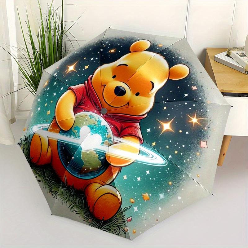 Pooh Bear and Global Heart Fully automatic themed umbrella 8 ribs durable iron frame, tri fold compact design, perfect as a gift, travel umb
Pooh Bear and Global Heart Fully automatic themed umbrella 8 ribs durable iron frame, tri fold compact design, perfect as a gift, travel umb
