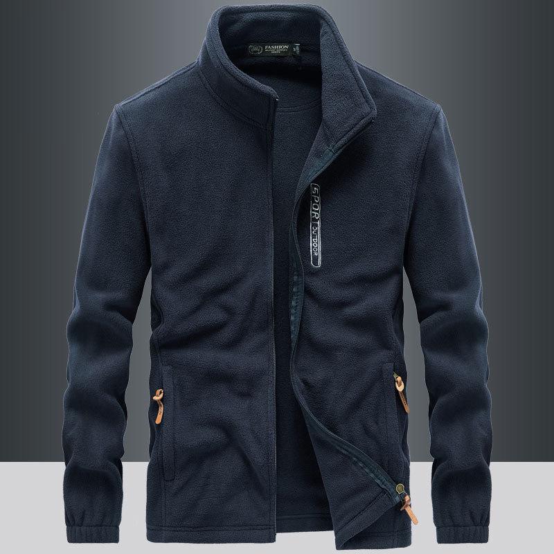 Men s Polar Fleece Jacket: Autumn/Winter Outdoor Sports Sweatshirt, Plus Velvet, Casual Trendy Style. 2XL
Men s Polar Fleece Jacket: Autumn/Winter Outdoor Sports Sweatshirt, Plus Velvet, Casual Trendy Style. 2XL