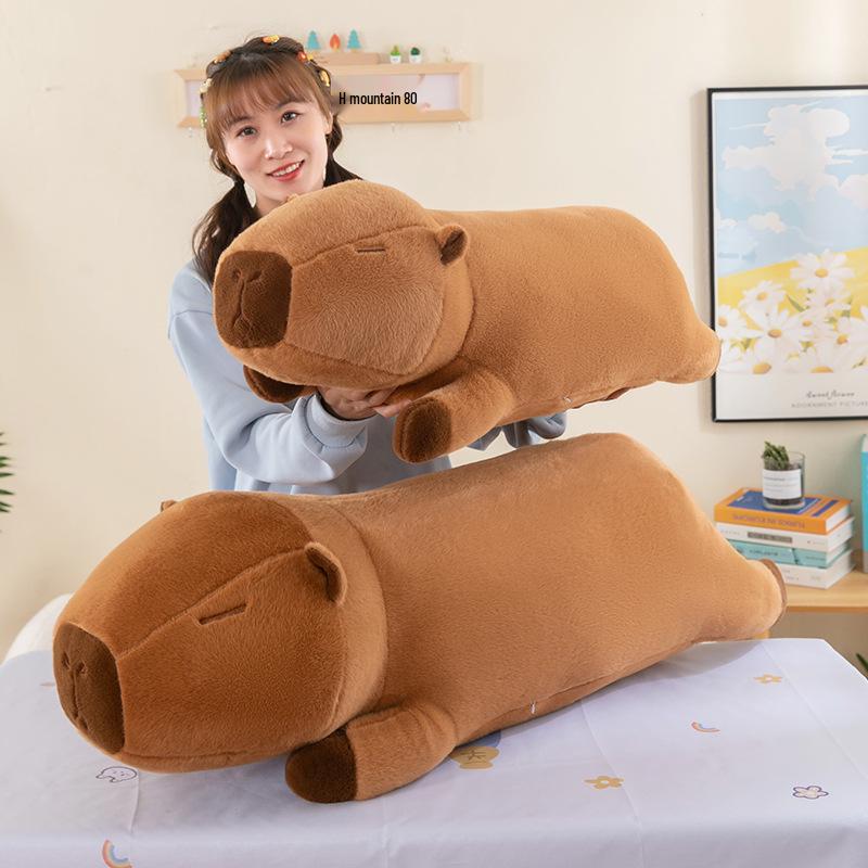 Cute Capybara Plush Toy Pillow - Long, Adorable Animal Doll 50cm, 0.33kg
Cute Capybara Plush Toy Pillow - Long, Adorable Animal Doll 50cm, 0.33kg