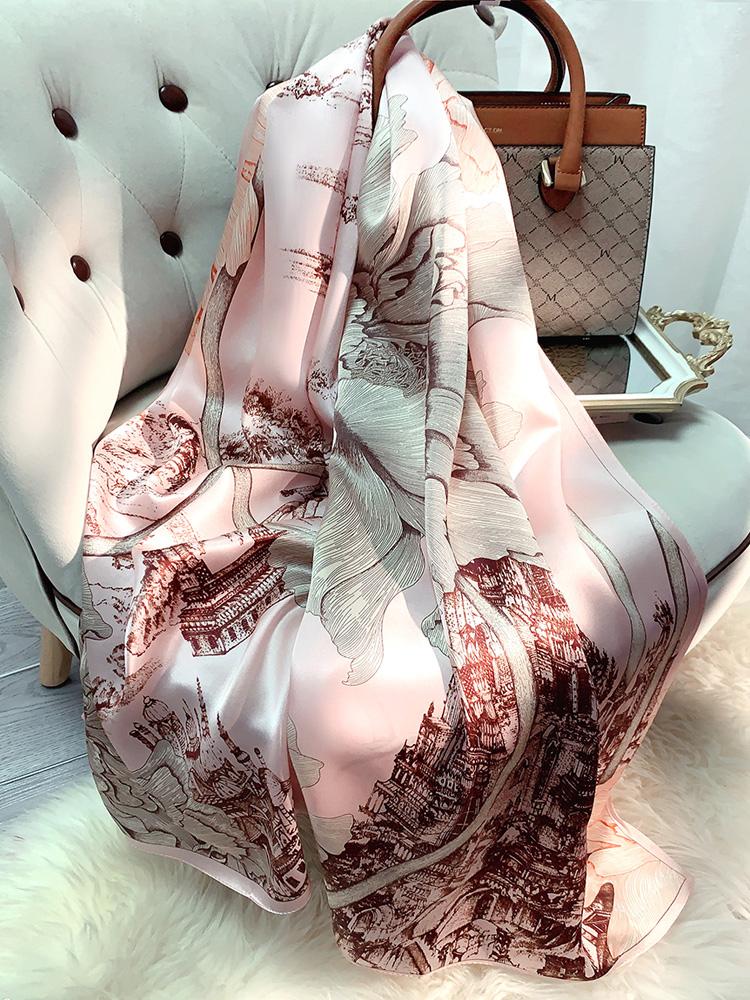 Silk Long Scarf Women 100% Natural Silk Head Scarves Stylish Shawls Wraps Spring Summer Elegant Thin Pashmina Foulard Femme 170x53cm
Silk Long Scarf Women 100% Natural Silk Head Scarves Stylish Shawls Wraps Spring Summer Elegant Thin Pashmina Foulard Femme 170x53cm