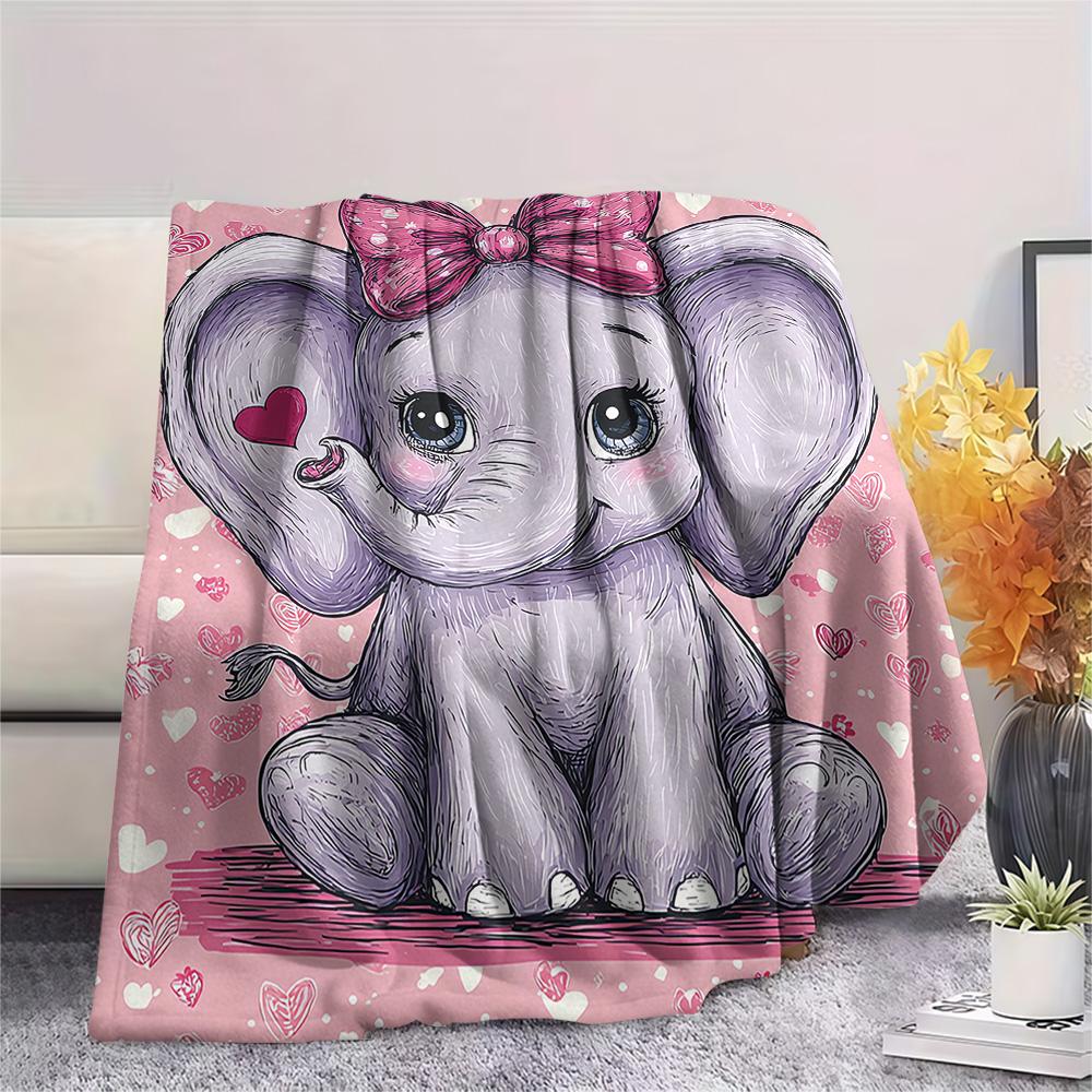 Elephant Print Flannel Blanket, High quality Comfortable for All Seasons, Home Decor, Warmth and Comfort, Perfect for Christmas Gifts 80cm x 120cm
Elephant Print Flannel Blanket, High quality Comfortable for All Seasons, Home Decor, Warmth and Comfort, Perfect for Christmas Gifts 80cm x 120cm