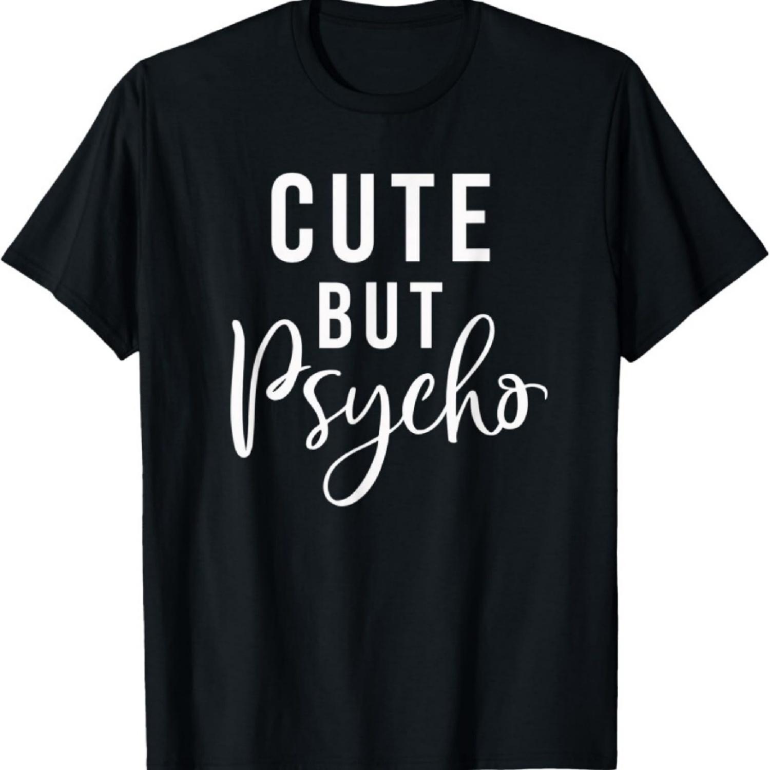 Cute But Psycho T-Shirt XXXXXL чорний
Cute But Psycho T-Shirt XXXXXL чорний