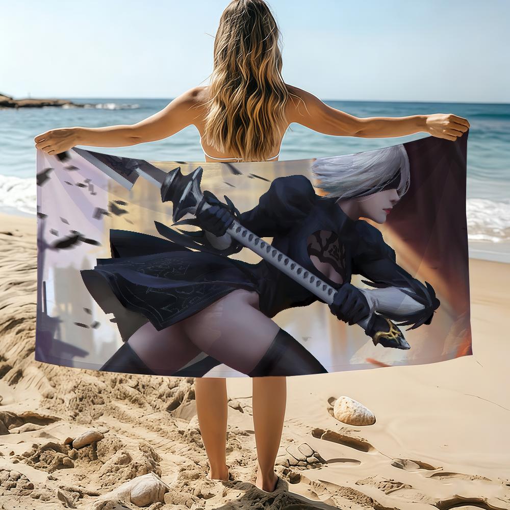 Anime Nier Automata Game 2B Towel Beach Towel Oversized Quick Dry Towel Absorbent Soft Swim BeachTowels for Men Women W40*H60(CM)
Anime Nier Automata Game 2B Towel Beach Towel Oversized Quick Dry Towel Absorbent Soft Swim BeachTowels for Men Women W40*H60(CM)