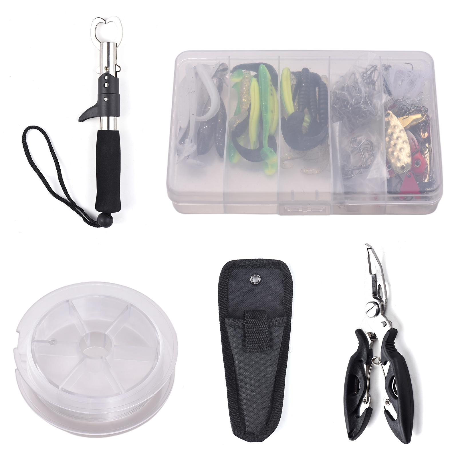 Набор рыболовных приманок Combo включает в себя мягкие и жесткие рыболовные приманки, рыболовные плоскогубцы, усиленный двойной штифт
Набор рыболовных приманок Combo включает в себя мягкие и жесткие рыболовные приманки, рыболовные плоскогубцы, усиленный двойной штифт