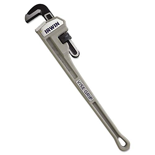 IRWIN VISE-GRIP Tools Cast Aluminum Pipe Wrench, 3-Inch Jaw Capacity, 24-Inch (2074124)
IRWIN VISE-GRIP Tools Cast Aluminum Pipe Wrench, 3-Inch Jaw Capacity, 24-Inch (2074124)
