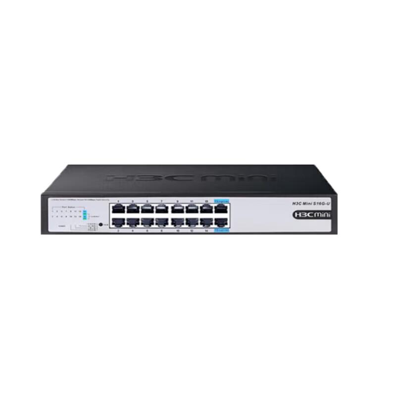 H3C Mini S16G-U 16-Port Gigabit Ethernet Switch
H3C Mini S16G-U 16-Port Gigabit Ethernet Switch