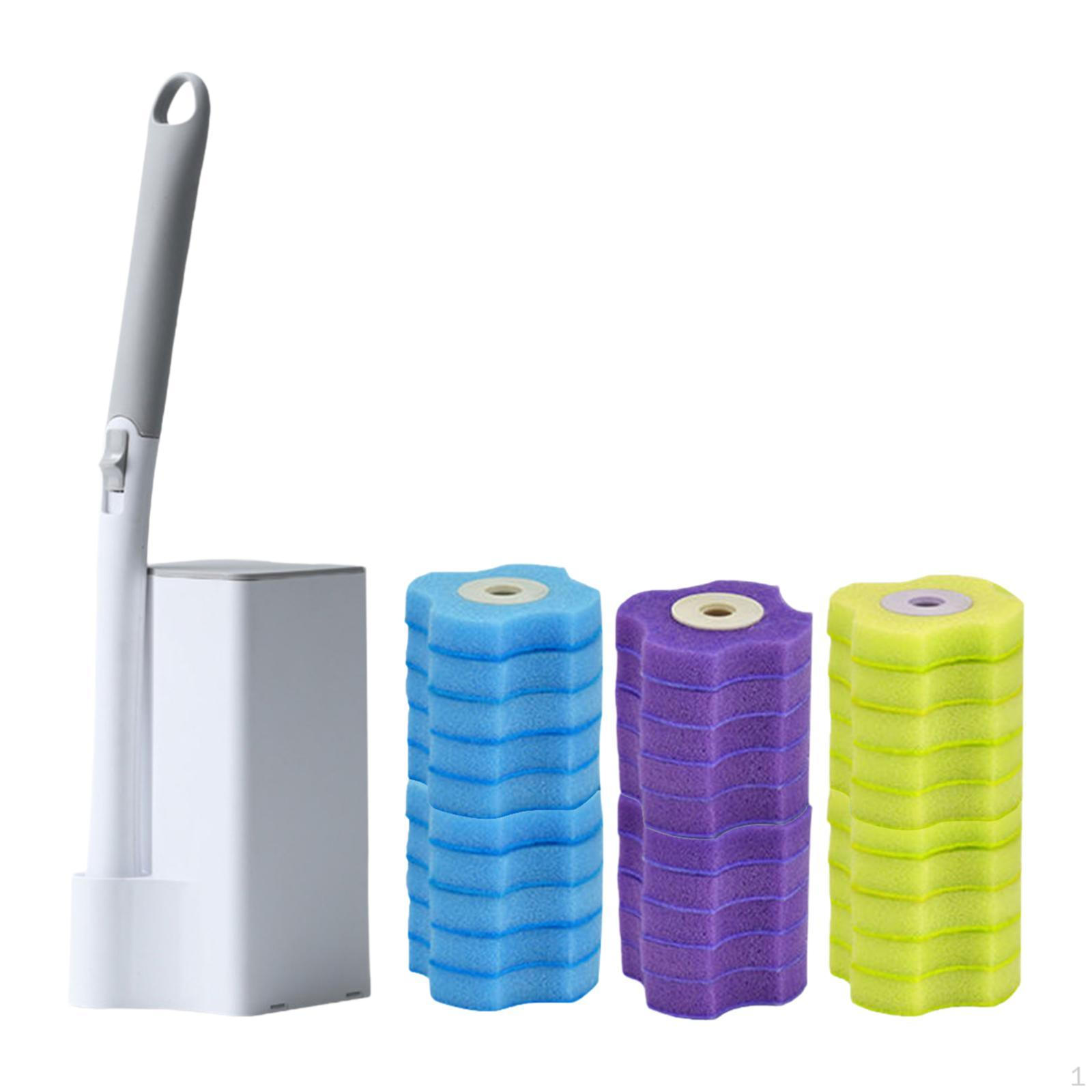 Toilet Brush Bowl Cleaner Toilets Kit with 30 Refill Heads for
Toilet Brush Bowl Cleaner Toilets Kit with 30 Refill Heads for