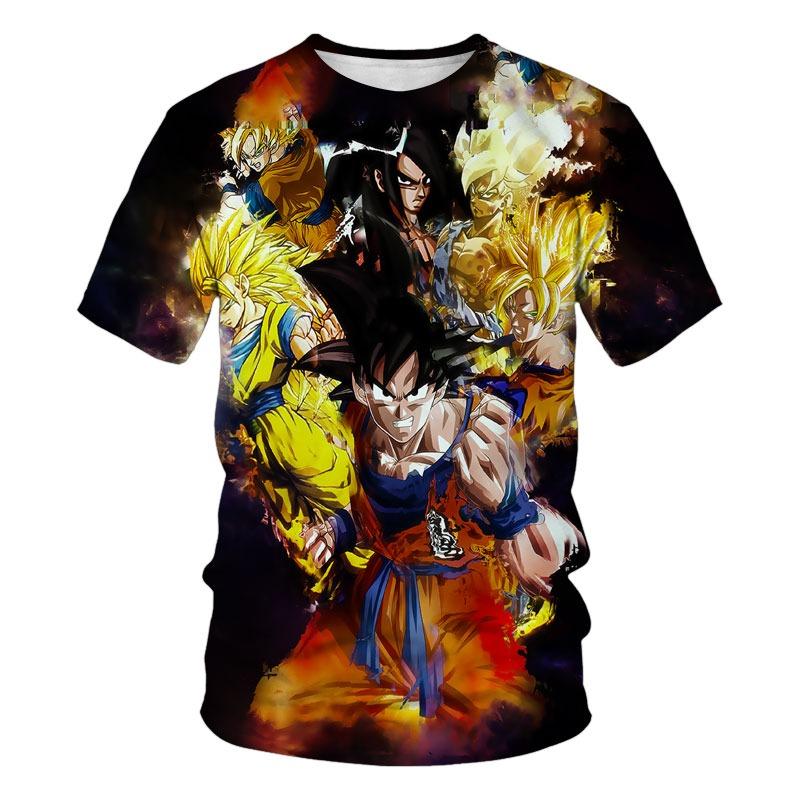 Футболка Dragon Ball Дитячі футболки Фігурки аніме Сон Гоку Супер Саян Футболка Футболки для хлопчиків Дитячий одяг Літній короткий рукав 110
Футболка Dragon Ball Дитячі футболки Фігурки аніме Сон Гоку Супер Саян Футболка Футболки для хлопчиків Дитячий одяг Літній короткий рукав 110
