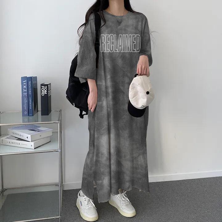 2024 Spring/Summer Women s Tie-dye Round Neck Short Sleeve T-shirt Dress - Fashionable & Versatile XXXL
2024 Spring/Summer Women s Tie-dye Round Neck Short Sleeve T-shirt Dress - Fashionable & Versatile XXXL