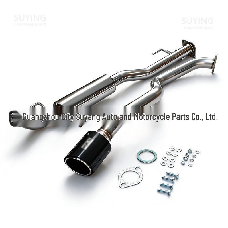 Carbon Fiber Exhaust Pipe Mid-Rear Section for 2004-15 Fortuner 2.4/2.8 Models, Single/Dual Outlet
Carbon Fiber Exhaust Pipe Mid-Rear Section for 2004-15 Fortuner 2.4/2.8 Models, Single/Dual Outlet