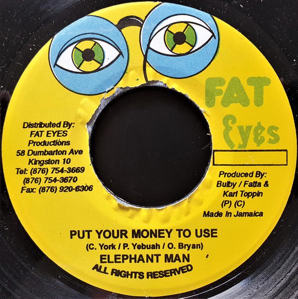 7inch Record ELEPHANT MAN, CHICO - Put Your Money To Use / Ghetto Supe NONE Fat Eyes Record Jamaica Reggae, Ska & Dub Used
7inch Record ELEPHANT MAN, CHICO - Put Your Money To Use / Ghetto Supe NONE Fat Eyes Record Jamaica Reggae, Ska & Dub Used