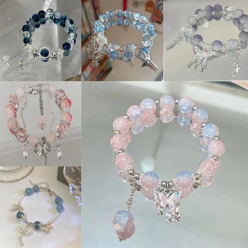 17KM 1PCS Camellia Glass Браслет с бусинами и кисточками для женщин Ювелирные изделия Аксессуары
17KM 1PCS Camellia Glass Браслет с бусинами и кисточками для женщин Ювелирные изделия Аксессуары