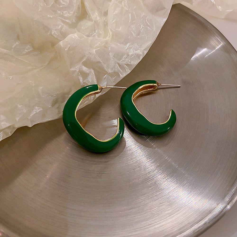 C Shape Ear Hoop Girl Серьги-кольца Серьги в корейском стиле Женские серьги с капельным маслом Серьги-гвоздики 
C Shape Ear Hoop Girl Серьги-кольца Серьги в корейском стиле Женские серьги с капельным маслом Серьги-гвоздики
