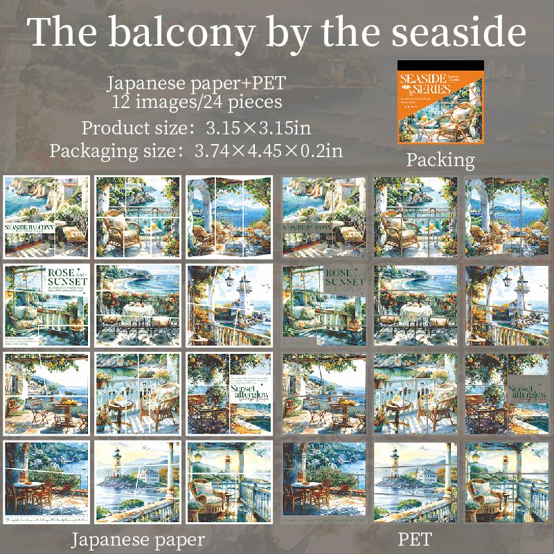 Beautiful scenery 24/120 sheets Aesthetic Stationery Decorative Sticker Book DIY Journal Stickers Kids Gift Scrapbook supplies
Beautiful scenery 24/120 sheets Aesthetic Stationery Decorative Sticker Book DIY Journal Stickers Kids Gift Scrapbook supplies