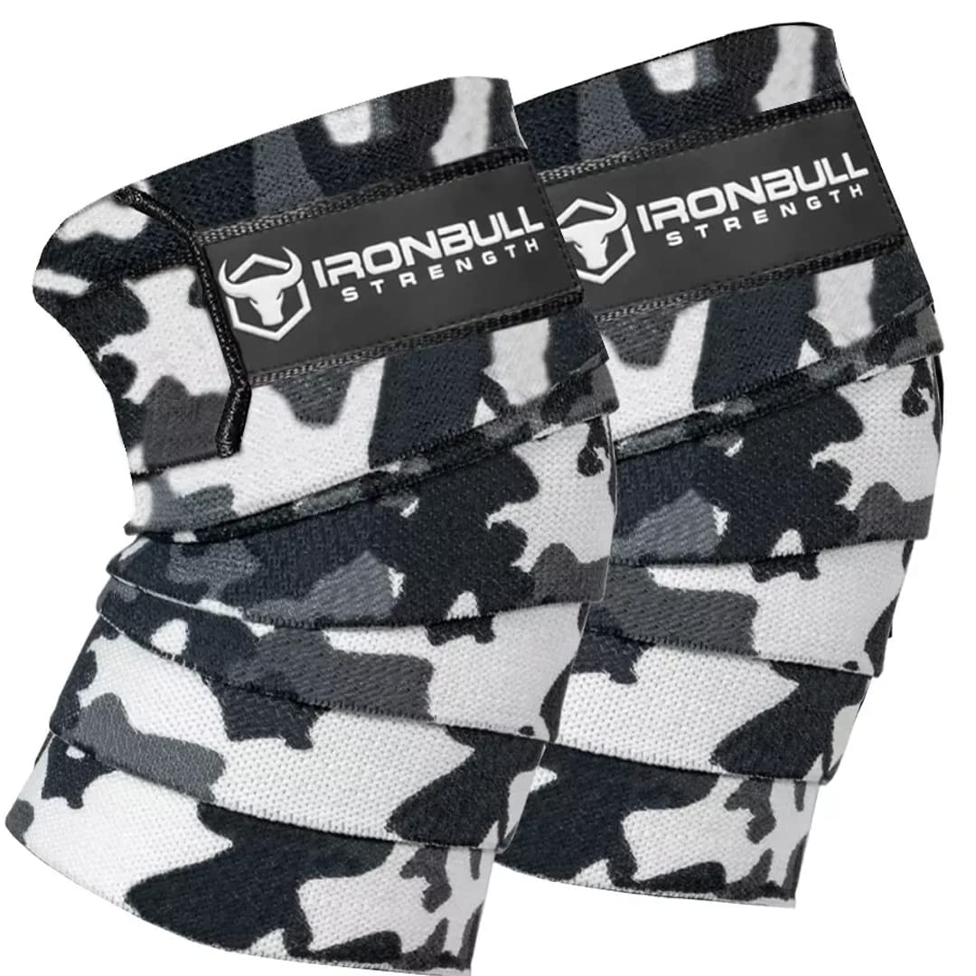 Iron Bull Strength Knee Wraps Knee and Elbow Support Compression Gym Workouts (1 Pair) - 80 & - Weightlifting, Powerlifting, Fitness, WOD, білий
Iron Bull Strength Knee Wraps Knee and Elbow Support Compression Gym Workouts (1 Pair) - 80 & - Weightlifting, Powerlifting, Fitness, WOD, білий