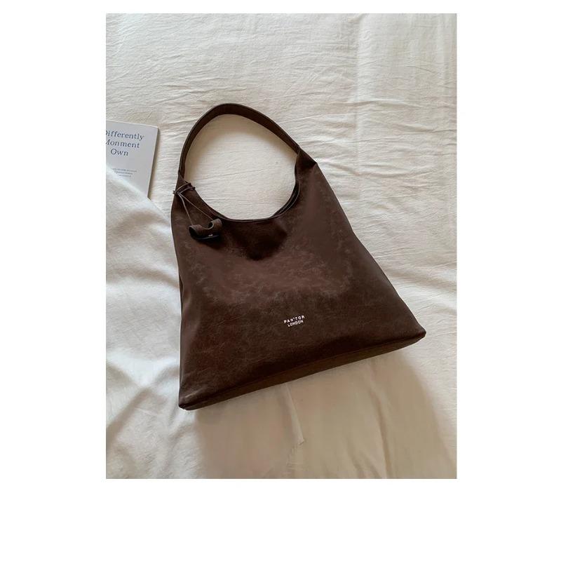 Solid Color PU Hasp sweet Shoulder Bags Large Capacity Versatile Commuting Handbags 2026 Temperament Simple Women s Bag кавовий
Solid Color PU Hasp sweet Shoulder Bags Large Capacity Versatile Commuting Handbags 2026 Temperament Simple Women s Bag кавовий