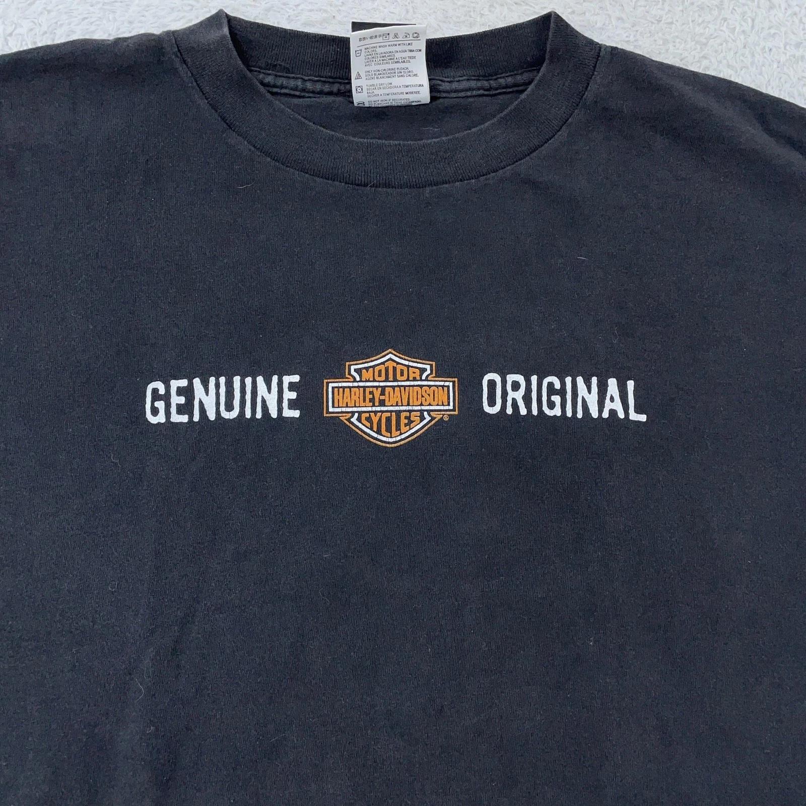 Vintage Harley-Davidson Shirt XL Motorcycle Black Genuine Original Biker Tee 90s M
Vintage Harley-Davidson Shirt XL Motorcycle Black Genuine Original Biker Tee 90s M