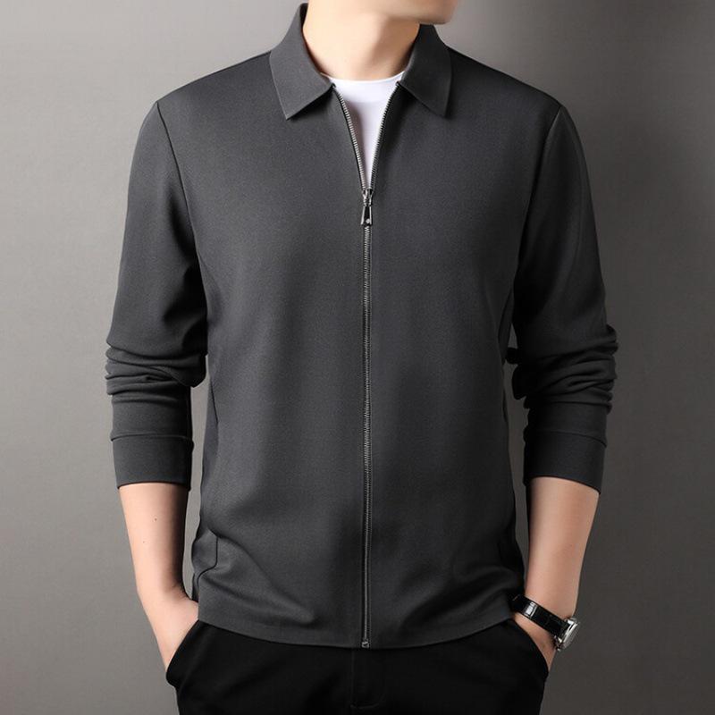 2024 Men s Fashion Lapel Zipper Jacket: Casual, Loose-Fit Spring/Autumn Outerwear L темно-сірий
2024 Men s Fashion Lapel Zipper Jacket: Casual, Loose-Fit Spring/Autumn Outerwear L темно-сірий