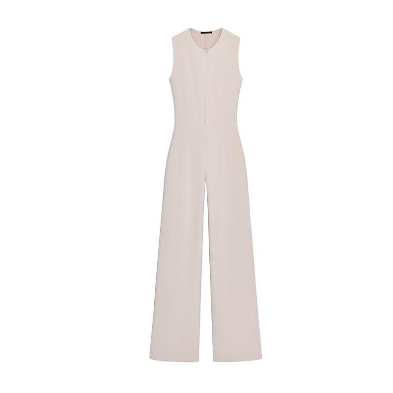 Spring and Summer New Women s Clothing Commute Minimalist Style round Neck Sleeveless Wide Leg High Waist Long Jumpsuit 3641007 Beige L
Spring and Summer New Women s Clothing Commute Minimalist Style round Neck Sleeveless Wide Leg High Waist Long Jumpsuit 3641007 Beige L