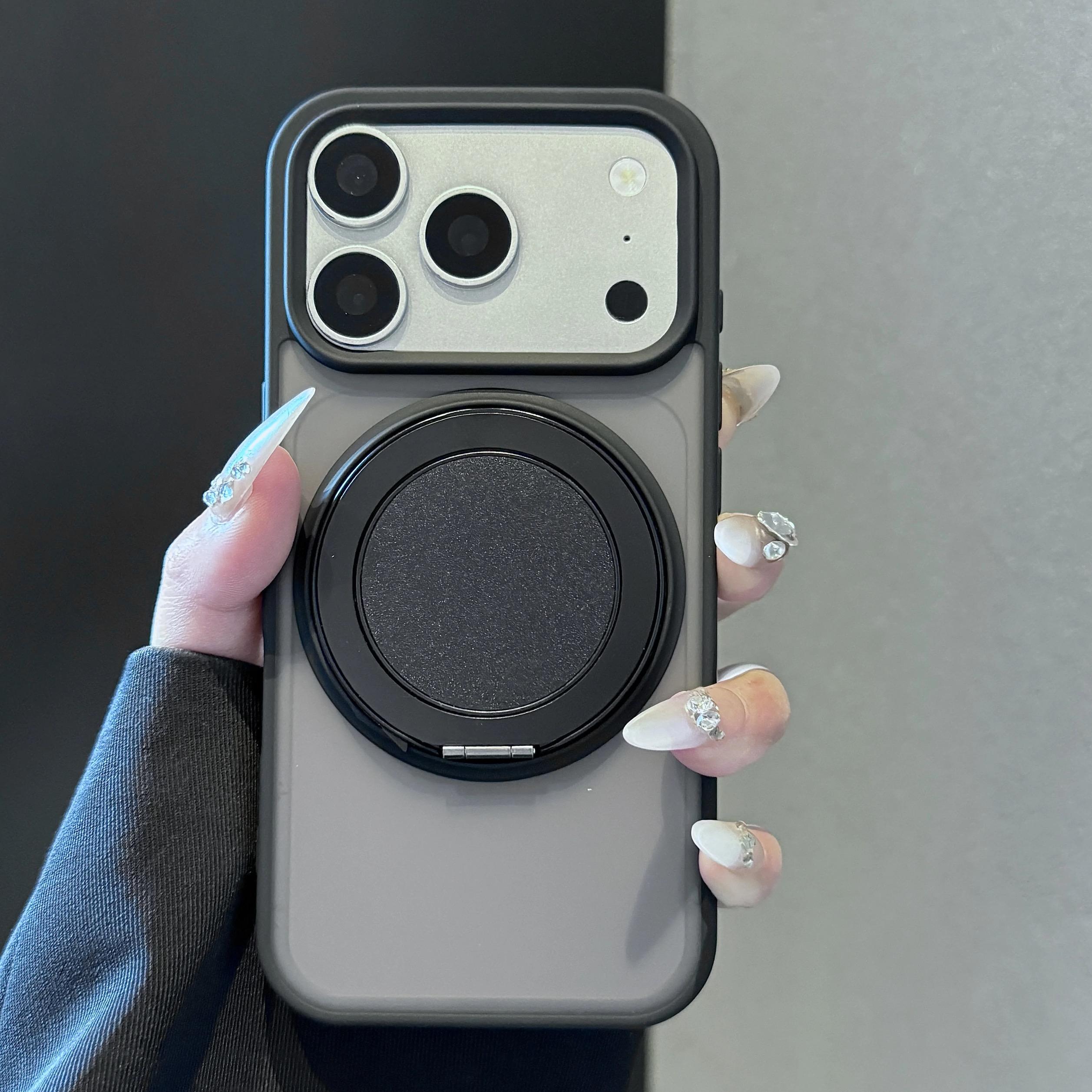 360 Rotating Bracket Magnetic Case For iPhone Air 17 16 15 14 13 12 11 Pro Max Plus For Magsafe Wireless Charge Frosted PC Cover iPhone 15 Pro Max чорний
360 Rotating Bracket Magnetic Case For iPhone Air 17 16 15 14 13 12 11 Pro Max Plus For Magsafe Wireless Charge Frosted PC Cover iPhone 15 Pro Max чорний