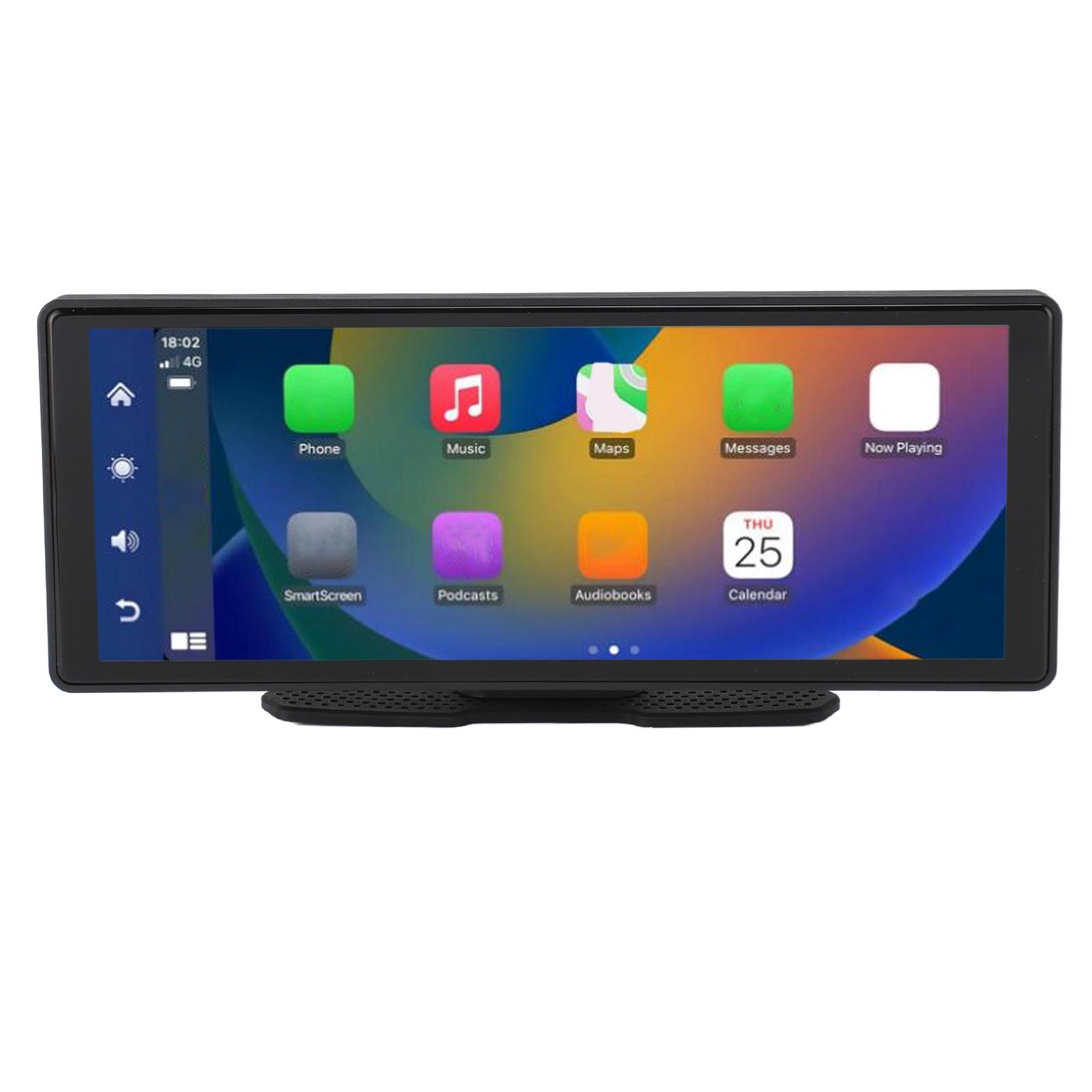 10,26-дюймовая портативная автомобильная стереосистема для Carplay для Android Auto с поддержкой Mirror Link Bluetooth 5.0
10,26-дюймовая портативная автомобильная стереосистема для Carplay для Android Auto с поддержкой Mirror Link Bluetooth 5.0