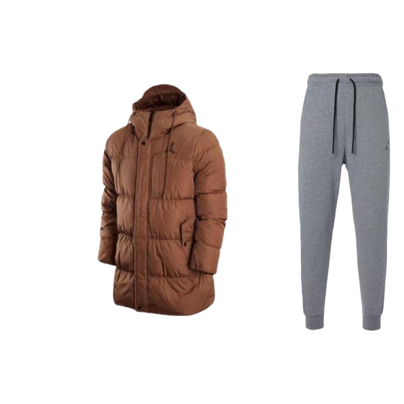 Jordan Printed Logo Zip-Up Jacket And Drawstring Waist Long Pants Casual Sports Set Unisex Sets DQ7341-091+DZ4554-256 M
Jordan Printed Logo Zip-Up Jacket And Drawstring Waist Long Pants Casual Sports Set Unisex Sets DQ7341-091+DZ4554-256 M