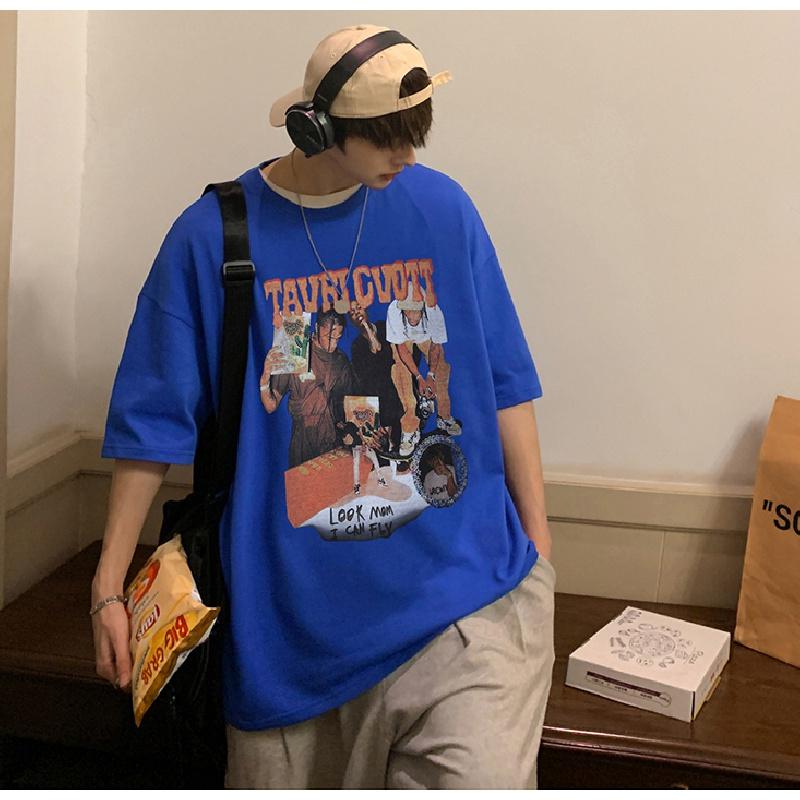 Мужские футболки с коротким рукавом с буквенным графическим принтом, модные брендовые футболки для мужчин, мужская одежда, повседневная футболка, мужские летние топы в корейском стиле ретро для мужчин 5XL темно-синий
Мужские футболки с коротким рукавом с буквенным графическим принтом, модные брендовые футболки для мужчин, мужская одежда, повседневная футболка, мужские летние топы в корейском стиле ретро для мужчин 5XL темно-синий