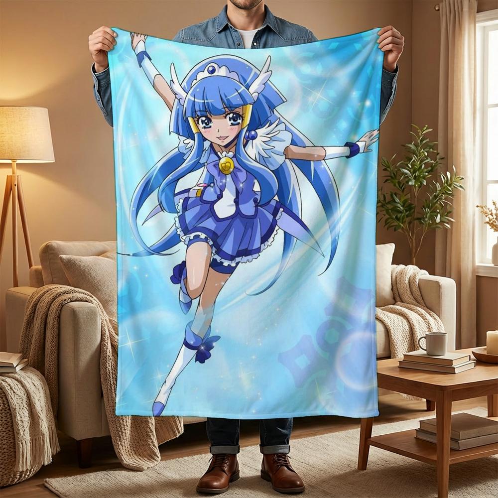 Smile Precures Throw Soft Coral Fleece Blanket 310gsm Fluffy Warm Throw for Sofa Bed Couch Bedroom Decor 75cmx90cm
Smile Precures Throw Soft Coral Fleece Blanket 310gsm Fluffy Warm Throw for Sofa Bed Couch Bedroom Decor 75cmx90cm