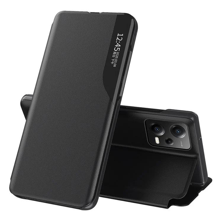 For Xiaomi Poco X5 5G / Redmi Note 12 5G (Global) / (India) / (China) PU Leather Phone Stand Case Side View Window Phone Cover
For Xiaomi Poco X5 5G / Redmi Note 12 5G (Global) / (India) / (China) PU Leather Phone Stand Case Side View Window Phone Cover