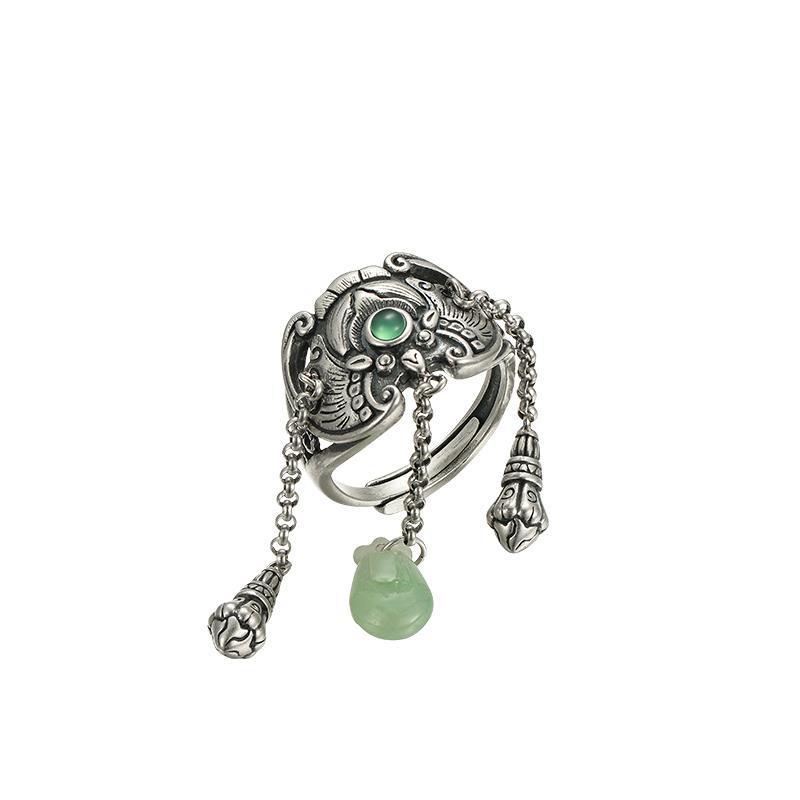 Винтажное регулируемое модное кольцо на указательный палец, женское классическое индивидуальное кольцо ручной работы в этническом стиле
Винтажное регулируемое модное кольцо на указательный палец, женское классическое индивидуальное кольцо ручной работы в этническом стиле